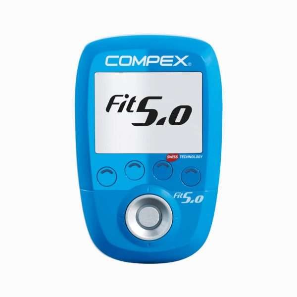 Compex Fit 5.0 (קומפקס) הוא מכשיר גירוי חשמלי אלחוטי הכולל 30 תוכניות לחיזוק, חיטוב, התאוששות והקלה על כאבים. מצויד בטכנולוגיית MI חכמה וניתן לשדרוג ל־4 ערוצים – פתרון מקצועי במחיר נגיש למתאמנים יומיומיים.